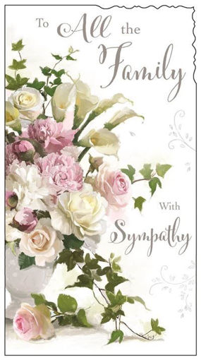 Picture of SYMPATHY ALL THE FAMILY CARD